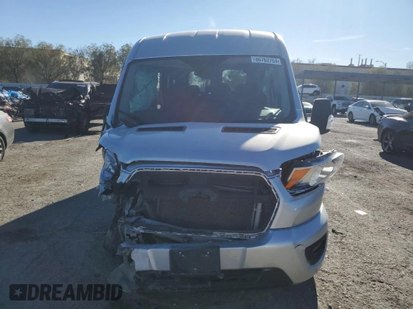 2022 Ford Transit Passenger XL z VIN 1FBAX2CG8NKA05435, wystawiony jako Copart lot #86762754 z przebiegiem 42 707 mil mil oraz Szkoda całkowita • Salvage title. Historia ofert i sprzedaży dostępna na DreamBid. Obrazek 5.