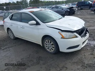 2014 Nissan Sentra S with VIN 3N1AB7AP5EY312995, listed as a IAAI auction lot 41842987 with Not Provided miles and . Bid and sale history available at DreamBid. Image 1.