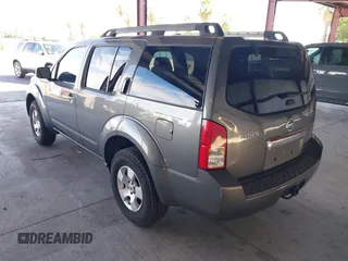 2008 Nissan Pathfinder SE with VIN 5N1AR18B58C654973, listed as a IAAI auction lot 42795855 with 197,071 mi miles and . Bid and sale history available at DreamBid. Image 3.