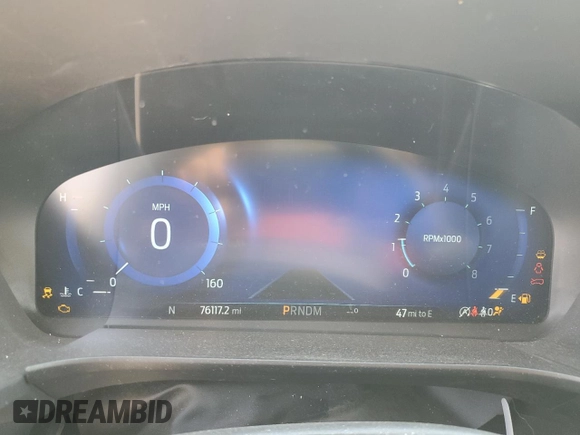 2020 Ford Escape Titanium with VIN 1FMCU9J98LUA78182, listed as a Copart auction lot 60477635 with 76,117 mi miles and Salvage title. Bid and sale history available at DreamBid. Image 9.