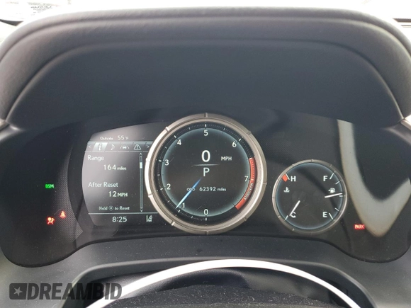 2020 Lexus RX 350 F Sport Performance with VIN 2T2YZMDA5LC223966, listed as a Copart auction lot 54944185 with 62,392 mi miles and Salvage title. Bid and sale history available at DreamBid. Image 9.