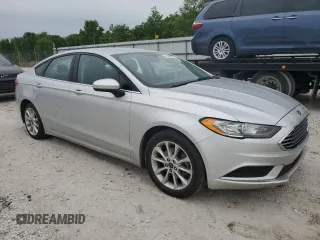 2017 Ford Fusion SE with VIN 3FA6P0HD3HR256602, listed as a Copart auction lot 55834485 with 157,495 mi miles and Clean title. Bid and sale history available at DreamBid. Image 4.