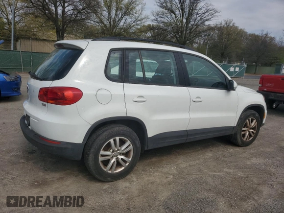 2017 Volkswagen Tiguan S with VIN WVGAV7AX5HK002381, listed as a Copart auction lot 52877045 with 86,610 mi miles and Clean Title. Bid and sale history available at DreamBid. Image 3.