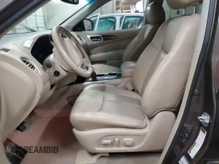 2015 Nissan Pathfinder S with VIN 5N1AR2MN2FC688193, listed as a Copart auction lot 56907995 with 112,624 mi miles and Salvage title. Bid and sale history available at DreamBid. Image 7.