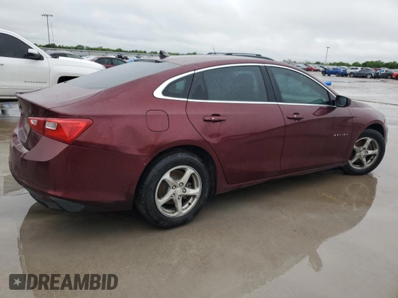2016 Chevrolet Malibu LS with VIN 1G1ZB5ST9GF207041, listed as a Copart auction lot 52031895 with 144,555 mi miles and Clean Title. Bid and sale history available at DreamBid. Image 3.