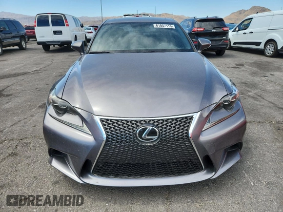 2014 Lexus IS 250 с VIN JTHBF1D28E5015637, выставлен на аукционе Copart как лот 61057115 с пробегом 55 481 миль миль и Списание • Salvage title. История ставок и продаж доступна на DreamBid. Изображение 5.
