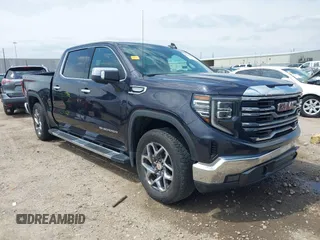 2024 GMC Sierra 1500 SLT with VIN 3GTUUDED3RG247370, listed as a IAAI auction lot 42187062 with 30,560 mi miles and . Bid and sale history available at DreamBid. Image 1.