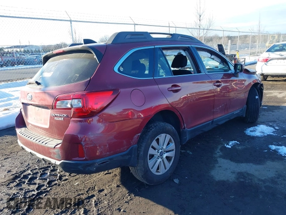 2016 Subaru Outback 2.5i Premium with VIN 4S4BSAFC0G3335032, listed as a IAAI auction lot 41227783 with 154,701 mi miles. Bid and sale history available at carsss.com. Image 4.