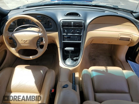 1995 Ford Mustang GT with VIN 1FALP42T5SF103346, listed as a Copart auction lot 56422635 with 31,616 mi miles and Salvage title. Bid and sale history available at DreamBid. Image 8.