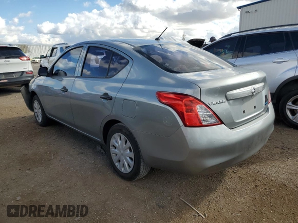 2012 Nissan Versa SV with VIN 3N1CN7AP9CL808344, listed as a Copart auction lot 71943844 with 133,288 mi miles and Salvage Title. Bid and sale history available at carsss.com. Image 2.