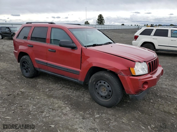 2006 Jeep Grand Cherokee Laredo with VIN 1J4HR48N66C296627, listed as a Copart auction lot 49120215 with 170,635 mi miles and Salvage Title. Bid and sale history available at carsss.com. Image 4.