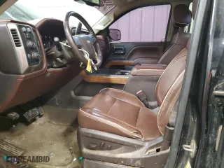 2015 Chevrolet Silverado 1500 High Country with VIN 3GCUKTEC4FG154358, listed as a Copart auction lot 47273835 with 117,722 mi miles and Salvage Title. Bid and sale history available at carsss.com. Image 7.
