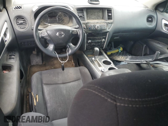 2016 Nissan Pathfinder SV with VIN 5N1AR2MM9GC645513, listed as a Copart auction lot 59592645 with 219,926 mi miles and Salvage title. Bid and sale history available at DreamBid. Image 8.