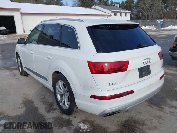2017 Audi Q7 Premium with VIN WA1AAAF72HD022267, listed as a IAAI auction lot 41505690 with 90,475 mi miles and . Bid and sale history available at DreamBid. Image 14.
