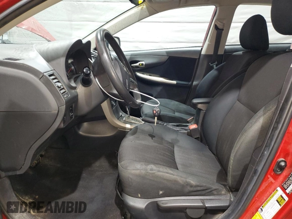 2011 Toyota Corolla L with VIN 2T1BU4EE6BC700798, listed as a Copart auction lot 48127095 with 131,547 mi miles and Salvage Title. Bid and sale history available at carsss.com. Image 7.