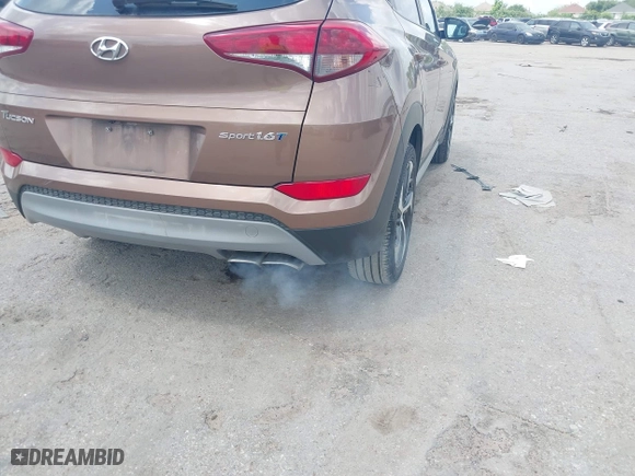2017 Hyundai Tucson Value with VIN KM8J33A27HU430198, listed as a IAAI auction lot 42104369 with 163,929 mi miles. Bid and sale history available at carsss.com. Image 6.