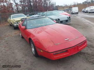 1986 Chevrolet Corvette with VIN 1G1YY0788G5115460, listed as a IAAI auction lot 41479305 with 71,105 mi miles. Bid and sale history available at carsss.com. Image 1.