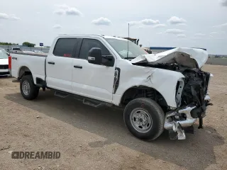 2024 Ford F-250 XL with VIN 1FT7W2BA4REF18353, listed as a Copart auction lot 59164945 with 15,155 mi miles and Salvage title. Bid and sale history available at DreamBid. Image 4.