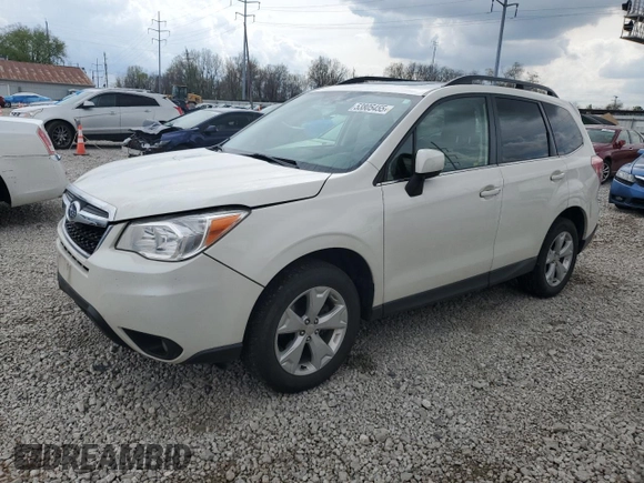 2016 Subaru Forester 2.5i Limited with VIN JF2SJAHC7GH524396, listed as a Copart auction lot 53805455 with 188,910 mi miles and Salvage Title. Bid and sale history available at carsss.com. Image 1.