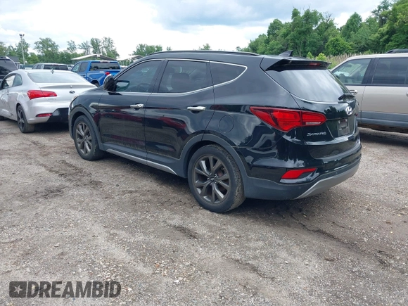 2017 Hyundai Santa Fe Ultimate z VIN 5XYZW4LA9HG416653, wystawiony jako IAAI lot #42350652 z przebiegiem 122 000 mil mil oraz . Historia ofert i sprzedaży dostępna na DreamBid. Obrazek 3.
