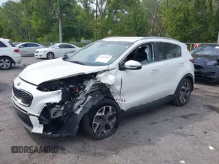 2021 Kia Sportage EX with VIN KNDPN3AC5M7856515, listed as a IAAI auction lot 41879128 with 56,537 mi miles and . Bid and sale history available at DreamBid. Image 17.