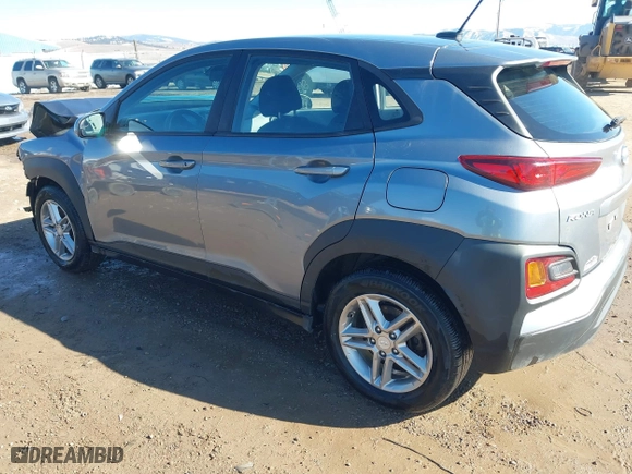 2020 Hyundai Kona SE with VIN KM8K1CAA6LU585402, listed as a IAAI auction lot 41681666 with 169,614 mi miles. Bid and sale history available at carsss.com. Image 3.