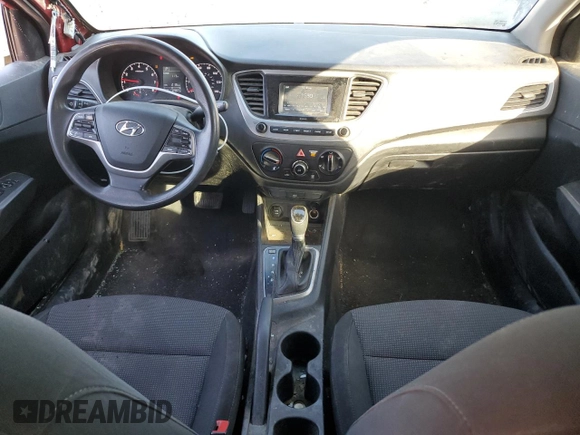 2018 Hyundai Accent SEL with VIN 3KPC24A31JE033251, listed as a Copart auction lot 80338594 with 87,847 mi miles and Salvage Title. Bid and sale history available at carsss.com. Image 8.