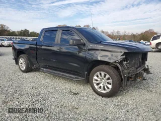 2019 Chevrolet Silverado 1500 Custom with VIN 1GCUYBEF7KZ268867, listed as a Copart auction lot 80945794 with 99,914 mi miles and Salvage Title. Bid and sale history available at DreamBid. Image 4.