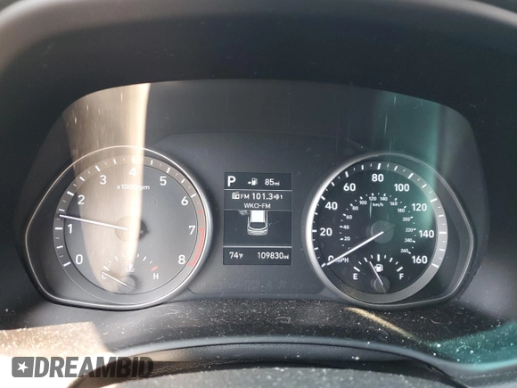 2018 Hyundai Elantra GT with VIN KMHH35LE0JU026795, listed as a Copart auction lot 69556104 with 109,830 mi miles and Salvage Title. Bid and sale history available at carsss.com. Image 9.
