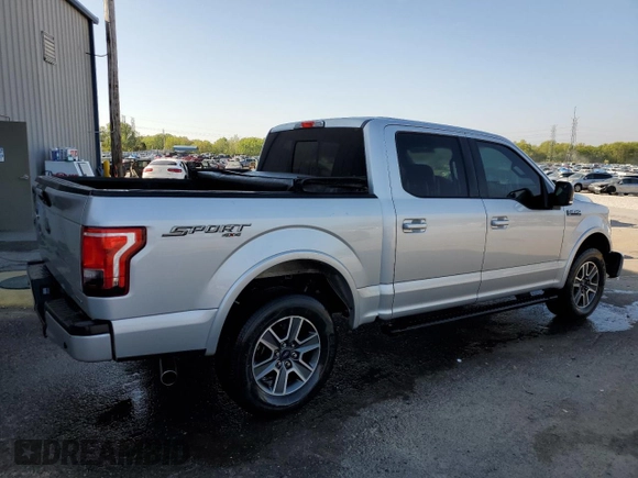 2016 Ford F-150 XLT with VIN 1FTEW1EF7GKE07996, listed as a Copart auction lot 52778085 with 170,398 mi miles and Salvage Title. Bid and sale history available at DreamBid. Image 3.