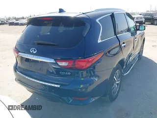 2017 Infiniti QX60 with VIN 5N1DL0MN9HC542587, listed as a IAAI auction lot 41745897 with 85,746 mi miles and . Bid and sale history available at carsss.com. Image 4.