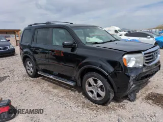 2013 Honda Pilot EX-L with VIN 5FNYF4H50DB012682, listed as a Copart auction lot 54604635 with 192,263 mi miles and Salvage Title. Bid and sale history available at DreamBid. Image 4.
