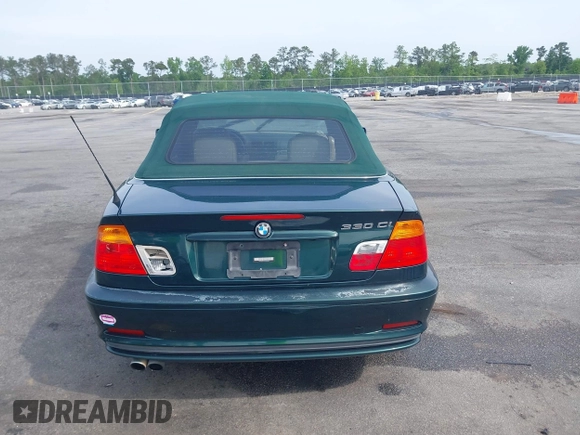 2001 BMW 3 Series 330Ci with VIN WBABS53411JU81299, listed as a IAAI auction lot 42062965 with 202,850 mi miles and . Bid and sale history available at DreamBid. Image 16.