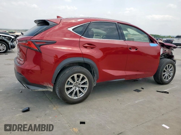 2021 Lexus NX 300 with VIN JTJDARBZ3M5032056, listed as a Copart auction lot 56967115 with 13,155 mi miles and Salvage title. Bid and sale history available at DreamBid. Image 3.