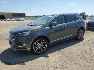 2019 Ford Edge Titanium с VIN 2FMPK3K99KBB21631, выставлен на аукционе Copart как лот 61915325 с пробегом 100 956 миль миль и Списание • Salvage title. История ставок и продаж доступна на DreamBid. Изображение 1.