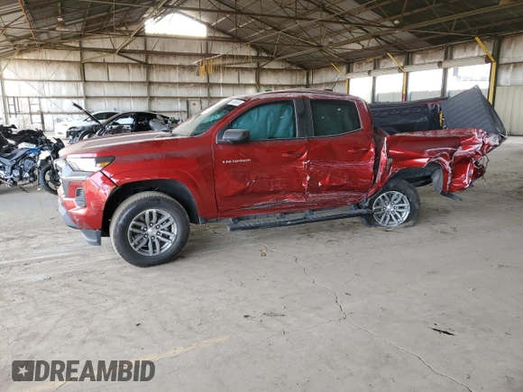 2023 Chevrolet Colorado 2WD LT с VIN 1GCGSCEC5P1222809, выставлен на аукционе Copart как лот 86005484 с пробегом 27 857 миль миль и Списание • Salvage title. История ставок и продаж доступна на DreamBid. Изображение 1.