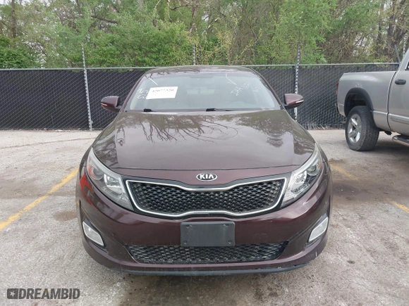 2014 Kia Optima EX with VIN 5XXGN4A71EG321621, listed as a IAAI auction lot 42077320 with 169,372 mi miles. Bid and sale history available at carsss.com. Image 6.