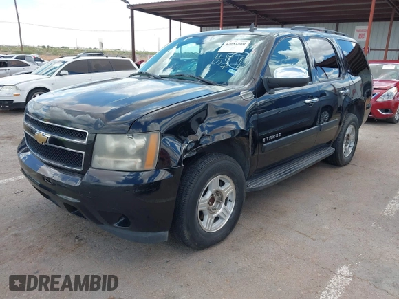 2007 Chevrolet Tahoe LS with VIN 1GNFC13C47J406467, listed as a IAAI auction lot 42081860 with 275,814 mi miles and . Bid and sale history available at DreamBid. Image 2.