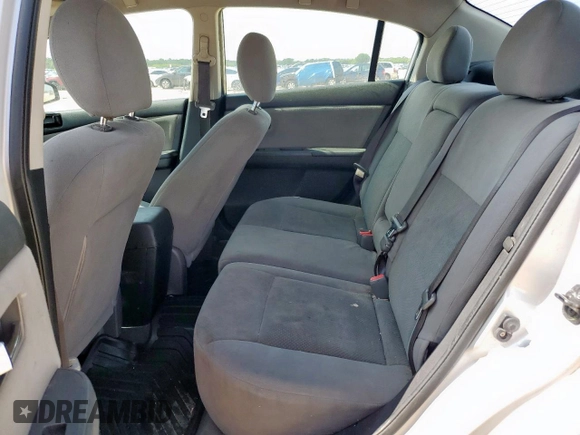 2012 Nissan Sentra SR with VIN 3N1AB6AP6CL726078, listed as a Copart auction lot 58065285 with 186,346 mi miles and Salvage title. Bid and sale history available at DreamBid. Image 10.