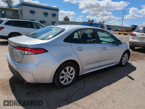 2024 Toyota Corolla LE с VIN 5YFB4MDE0RP111435, выставлен на аукционе Copart как лот 59533665 с пробегом 35 878 миль миль и Чистый • Clean title. История ставок и продаж доступна на DreamBid. Изображение 3.