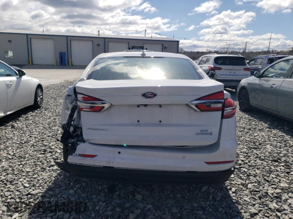 2019 Ford Fusion Hybrid SE with VIN 3FA6P0LU2KR210760, listed as a Copart auction lot 49406545 with 143,981 mi miles and Salvage Title. Bid and sale history available at carsss.com. Image 6.