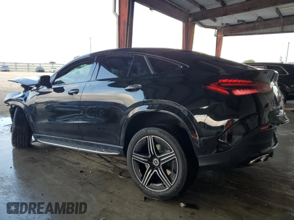 2025 Mercedes-Benz GLE 450 with VIN 4JGFD5KB4SB358859, listed as a Copart auction lot 86479754 with 289 mi miles and Non repairable. Bid and sale history available at DreamBid. Image 2.