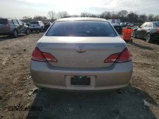 2006 Toyota Avalon XL with VIN 4T1BK36B56U137588, listed as a Copart auction lot 49990075 with 212,253 mi miles and Salvage Title. Bid and sale history available at carsss.com. Image 6.