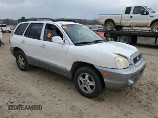 2002 Hyundai Santa Fe GLS with VIN KM8SC13D72U291088, listed as a Copart auction lot 49325285 with 218,046 mi miles and Salvage Title. Bid and sale history available at carsss.com. Image 4.