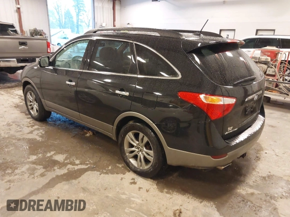 2012 Hyundai Veracruz Limited with VIN KM8NU4CC2CU194692, listed as a IAAI auction lot 41917773 with 213,122 mi miles and . Bid and sale history available at DreamBid. Image 3.