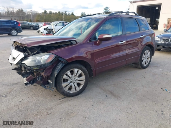 2010 Acura RDX Tech Pkg with VIN 5J8TB1H57AA001303, listed as a IAAI auction lot 41260059 with 217,546 mi miles. Bid and sale history available at carsss.com. Image 2.