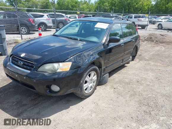 2005 Subaru Legacy Outback with VIN 4S4BP61C657353515, listed as a IAAI auction lot 42343431 with 242,015 mi miles and . Bid and sale history available at DreamBid. Image 17.