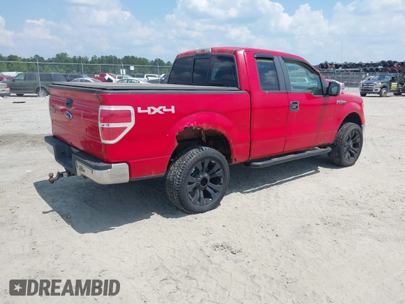 2009 Ford F-150 STX with VIN 1FTRX148X9FA51749, listed as a IAAI auction lot 42312865 with 129,253 mi miles and . Bid and sale history available at DreamBid. Image 4.