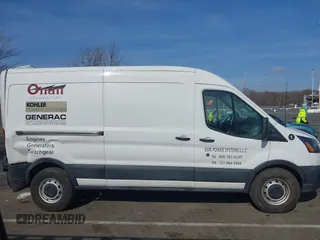 2019 Ford Transit with VIN 1FTBW2CM7KKA69227, listed as a IAAI auction lot 41779803 with 161,177 mi miles. Bid and sale history available at carsss.com. Image 13.