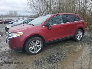 2013 Ford Edge Limited with VIN 2FMDK4KCXDBB12184, listed as a Copart auction lot 49452405 with 141,413 mi miles and Salvage Title. Bid and sale history available at carsss.com. Image 1.